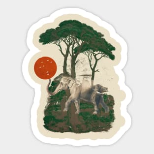 Savana Sunrise Sticker